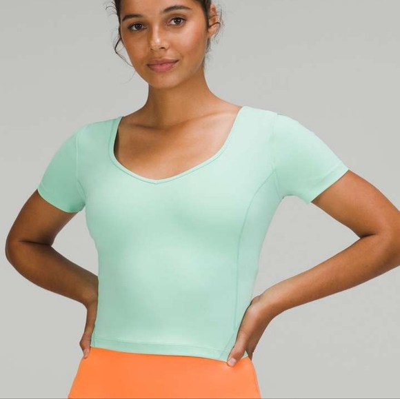 lululemon athletica Tops - Lululemon Align T-Shirt Wild Mint New Without Tag
